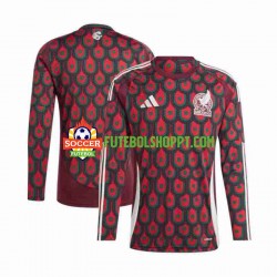 Camisola Homem México Copa America Principais Equipamento 2024 Manga Comprida