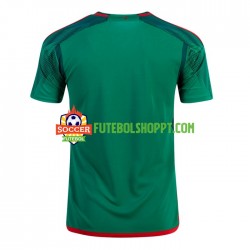 Camisola Homem México Principais Equipamento Mundial 2022 Manga Curta