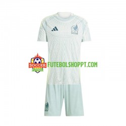 Camisola Júnior México Alternativa Equipamento 2024 Manga Curta