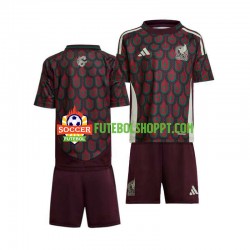 Camisola Júnior México Copa America Principais Equipamento 2024 Manga Curta