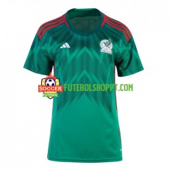 Camisola Mulher México Principais Equipamento 2022-2023 Manga Curta