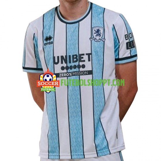 Camisola Homem Middlesbrough Alternativa Equipamento 2024-2025 Manga Curta