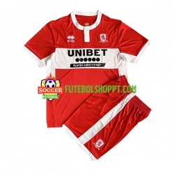 Camisola Júnior Middlesbrough Principais Equipamento 2022-2023 Manga Curta