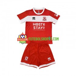 Camisola Júnior Middlesbrough Principais Equipamento 2024-2025 Manga Curta