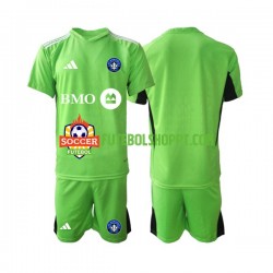 Camisola Júnior CF Montréal Guarda-redes Principais Equipamento 2023-2024 Manga Curta