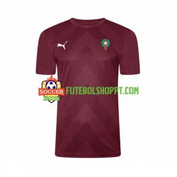 Camisola Homem Marrocos Guarda-redes Principais Equipamento 2022 Manga Curta