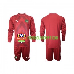 Camisola Júnior Marrocos Guarda-redes Principais Equipamento 2022 Manga Comprida