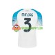 Camisola Homem Napoli Face Game Minjae 3 Principais Equipamento 2022-2023 Manga Curta
