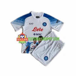 Camisola Júnior Napoli Face Game Minjae 3 Principais Equipamento 2022-2023 Manga Curta