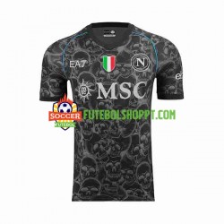 Camisola Homem Napoli Halloween Principais Equipamento 2023-2024 Manga Curta
