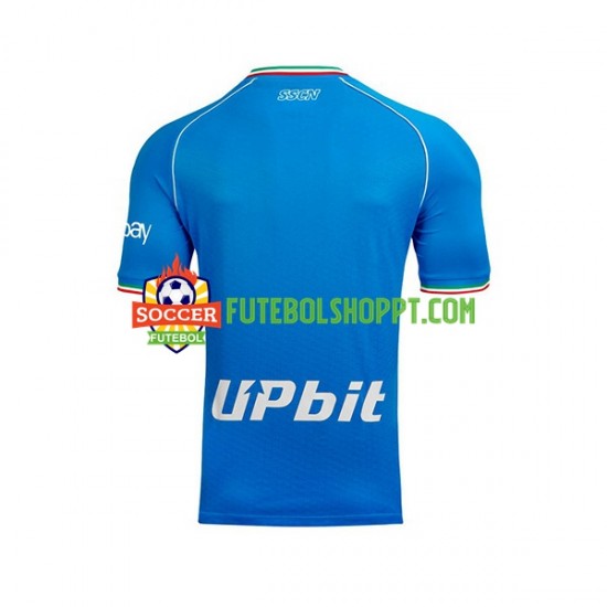 Camisola Homem Napoli Principais Equipamento 2023-2024 Manga Curta