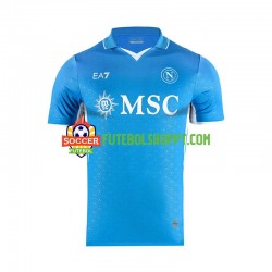Camisola Homem Napoli Principais Equipamento 2024-2025 Manga Curta