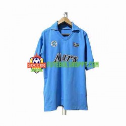 Camisola Homem Napoli 1989 Retro Principais Equipamento 1990 Manga Curta