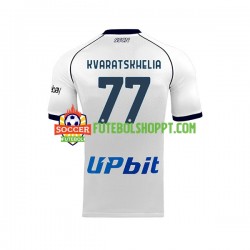 Camisola Homem Napoli Khvicha Kvaratskhelia 77 Alternativa Equipamento 2023-2024 Manga Curta