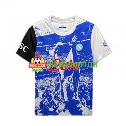 Camisola Homem Napoli Maradona Champions Special Edition Principais Equipamento 2023 Manga Curta