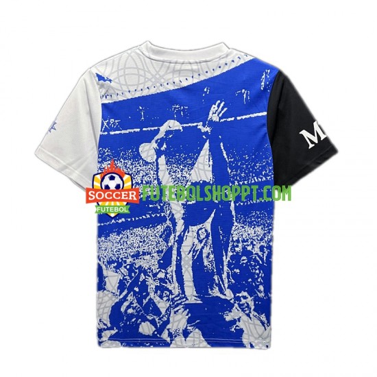 Camisola Homem Napoli Maradona Champions Special Edition Principais Equipamento 2023 Manga Curta