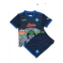 Camisola Júnior Napoli Special 2 Principais Equipamento 2021-2022 Manga Curta