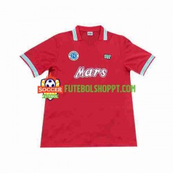 Camisola Homem Napoli 1988 1989 Retro Terceiro Equipamento Manga Curta