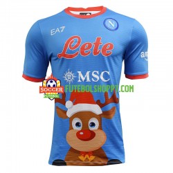 Camisola Homem Napoli Xmas Principais Equipamento 2022-2023 Manga Curta