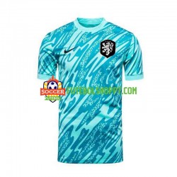 Camisola Homem Países Baixos Guarda-redes Terceiro Equipamento Euro 2024 Manga Curta