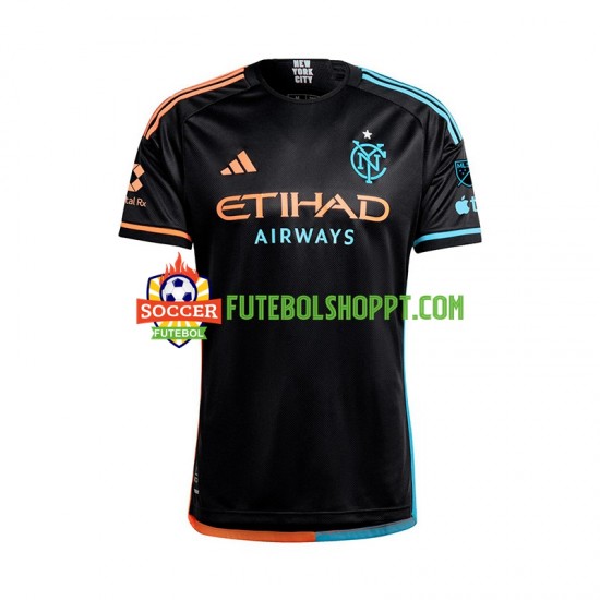 Camisola Homem New York City FC Alternativa Equipamento 2024 Manga Curta