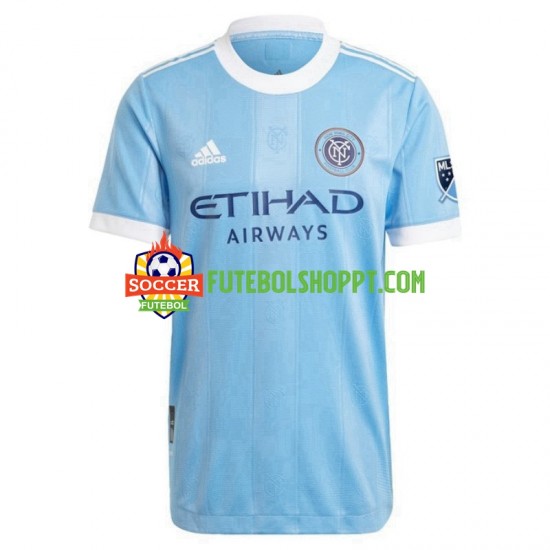 Camisola Homem New York City FC Principais Equipamento 2022 Manga Curta