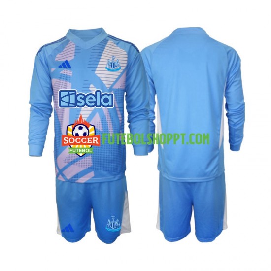 Camisola Júnior Newcastle United Guarda-redes Alternativa Equipamento 2024-2025 Manga Comprida