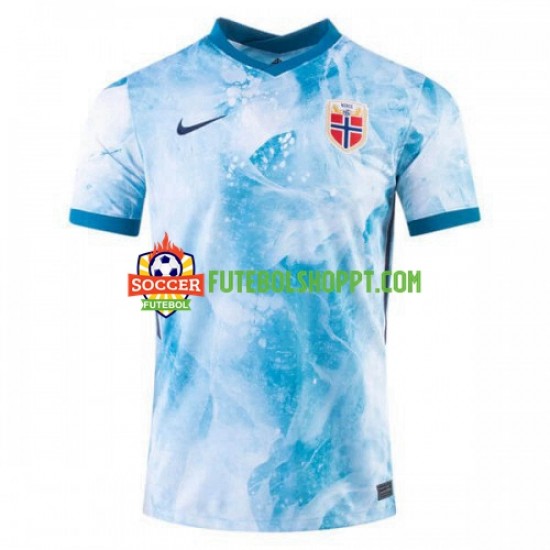 Camisola Homem Noruega 2020-2021 Alternativa Equipamento Manga Curta