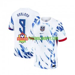 Camisola Homem Noruega Erling Haaland 9 Alternativa Equipamento 2024 Manga Curta
