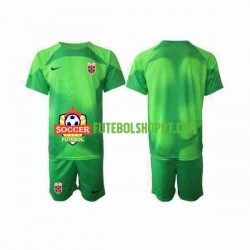 Camisola Júnior Noruega Guarda-redes Principais Equipamento 2022 Manga Curta