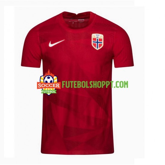 Camisola Homem Noruega Principais Equipamento 2022 Manga Curta
