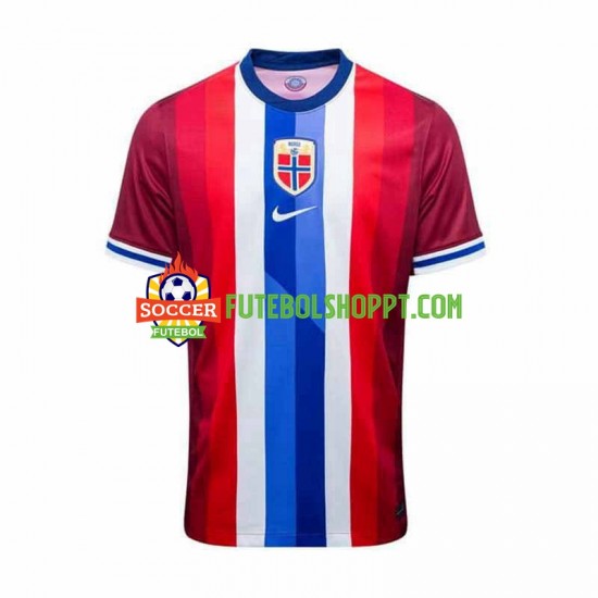 Camisola Homem Noruega Principais Equipamento 2024 Manga Curta