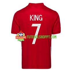 Camisola Homem Noruega Joshua King 7 2020-2021 Principais Equipamento Manga Curta