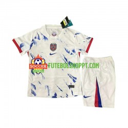 Camisola Júnior Noruega Alternativa Equipamento 2024 Manga Curta