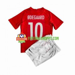Camisola Júnior Noruega ODEGAARD 10 Principais Equipamento 2022 Manga Curta