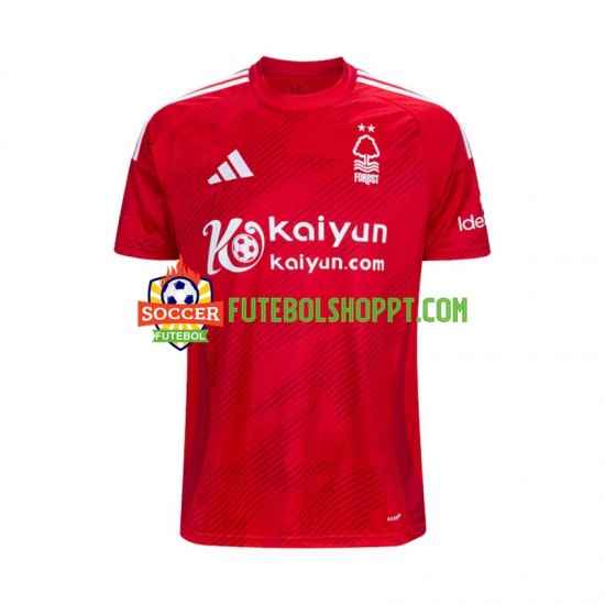 Camisola Homem Nottingham Forest Principais Equipamento 2024-2025 Manga Curta