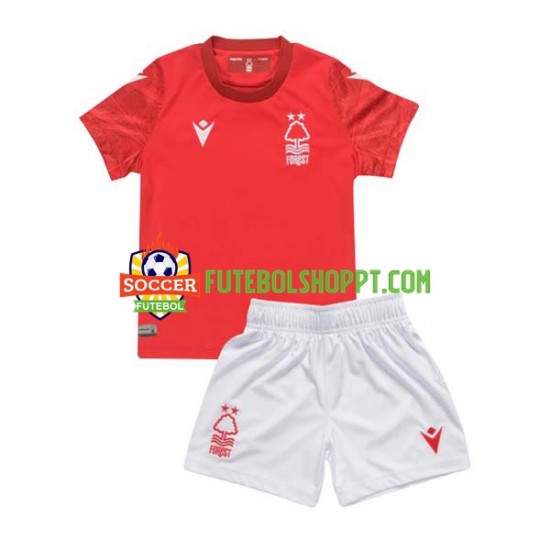 Camisola Júnior Nottingham Forest Principais Equipamento 2022-2023 Manga Curta