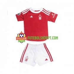 Camisola Júnior Nottingham Forest Principais Equipamento 2023-2024 Manga Curta