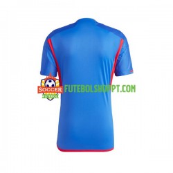 Camisola Homem Olympique Lyonnais Alternativa Equipamento 2023-2024 Manga Curta