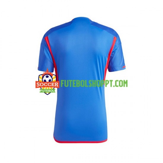 Camisola Homem Olympique Lyonnais Alternativa Equipamento 2023-2024 Manga Curta