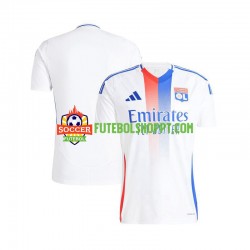 Camisola Homem Olympique Lyonnais Principais Equipamento 2024-2025 Manga Curta