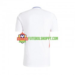 Camisola Homem Olympique Lyonnais Principais Equipamento 2024-2025 Manga Curta