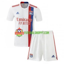 Camisola Júnior Olympique Lyonnais Principais Equipamento 2022-2023 Manga Curta
