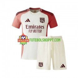 Camisola Júnior Olympique Lyonnais Terceiro Equipamento 2024-2025 Manga Curta