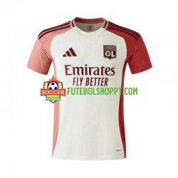 Camisola Homem Olympique Lyonnais Terceiro Equipamento 2024-2025 Manga Curta