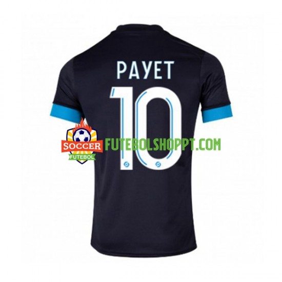 Camisola Homem Olympique de Marseille Dimitri Payet 10 Alternativa Equipamento 2022-2023 Manga Curta