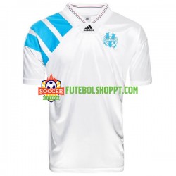 Camisola Homem Olympique de Marseille 1993 Principais Equipamento Manga Curta