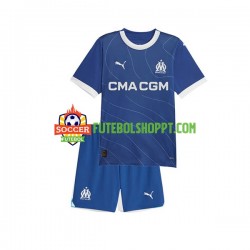 Camisola Júnior Olympique de Marseille Alternativa Equipamento 2023-2024 Manga Curta