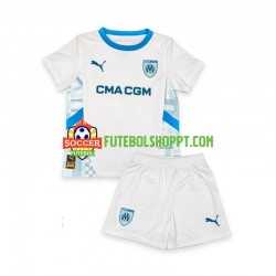 Camisola Júnior Olympique de Marseille Principais Equipamento 2024-2025 Manga Curta