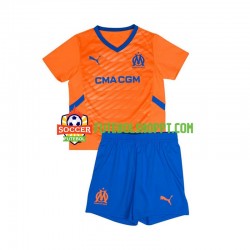 Camisola Júnior Olympique de Marseille Terceiro Equipamento 2024-2025 Manga Curta